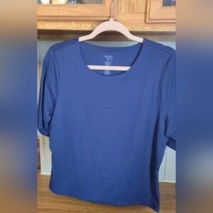 Ophelia & Co. Women's Navy Short Sleeve Top